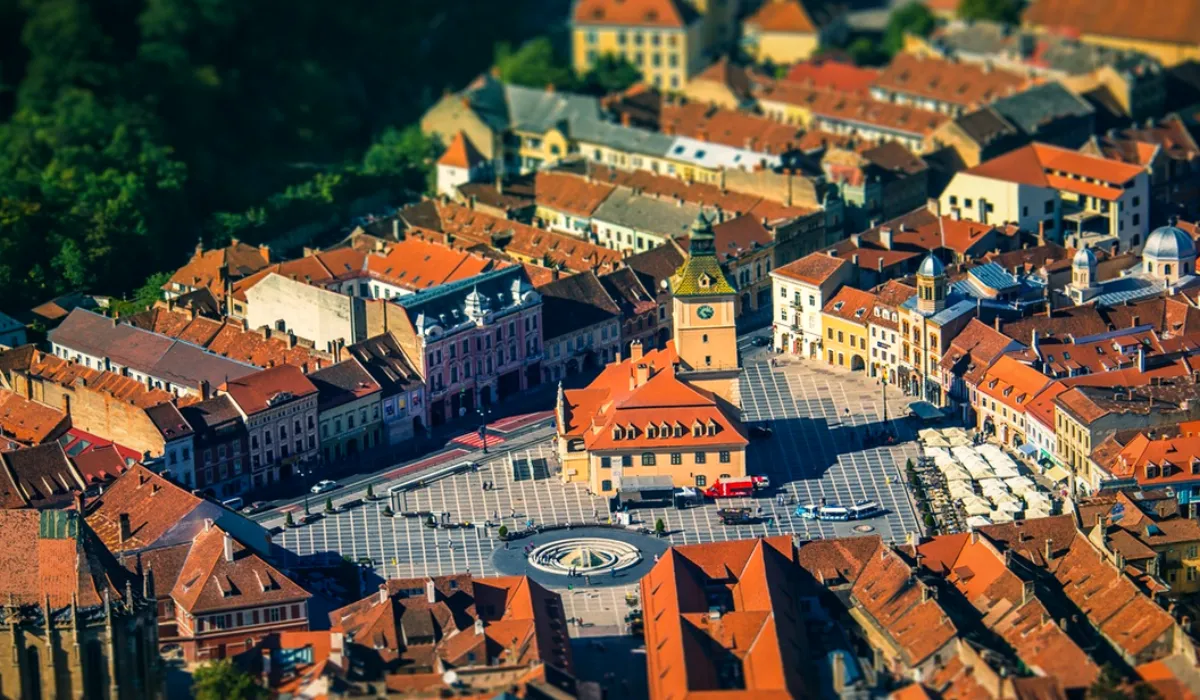 Brașovul vrea terase ca în Barcelona până în 2034