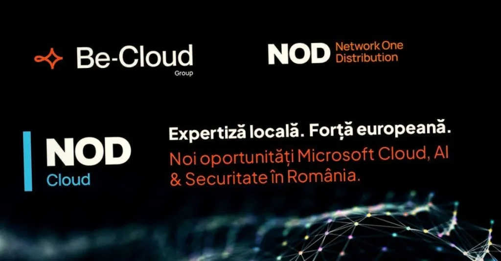 NOD Cloud, companie mixtă, lansează soluții Microsoft Cloud pentru reselleri IT